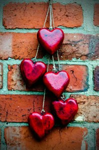 red-heart-on-a-brick-wall